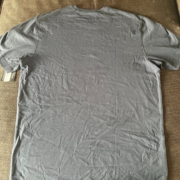 Eddie Bauer Legend Wash 100% Cotton Short-Sleeve Classic T-Shirt - Midnight Navy - Picture 2 of 2